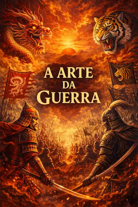 Capa do livro A Arte da Guerra, de Sun Tzu
