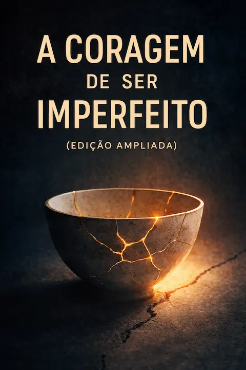 Capa do livro A Coragem de Ser Imperfeito, de Brené Brown