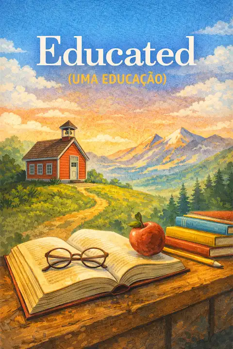 Capa do livro A Menina da Montanha, de Tara Westover