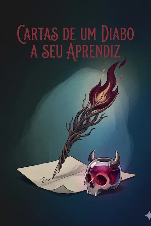 Capa do livro Cartas de um Diabo a Seu Aprendiz, de C. S. Lewis