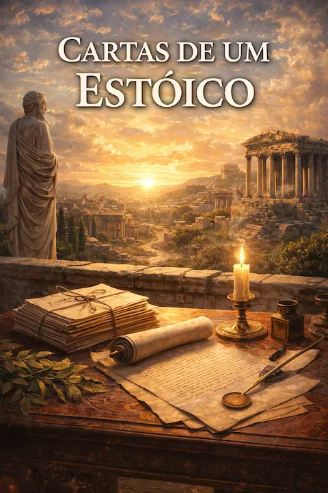 Capa do livro Cartas de um Estoico, de Sêneca