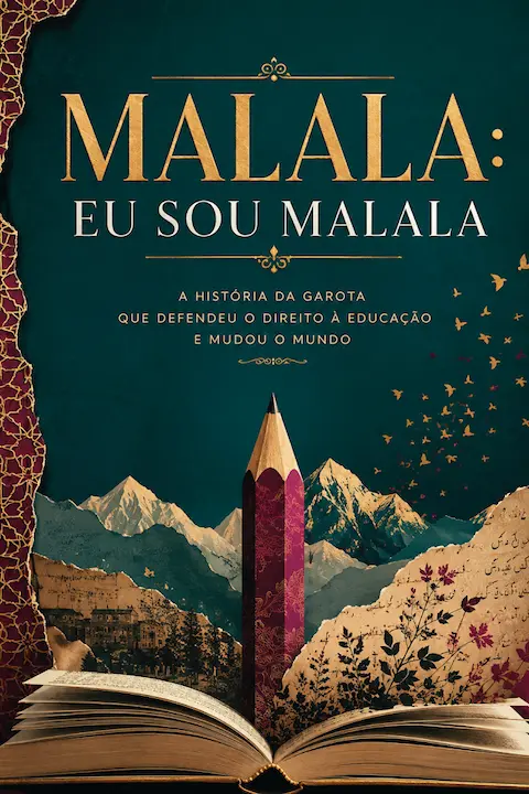 Capa do livro Eu Sou Malala, de Malala Yousafzai