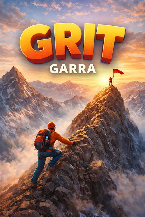Capa do livro Garra: O Poder da Paixão e da Perseverança, de Angela Duckworth