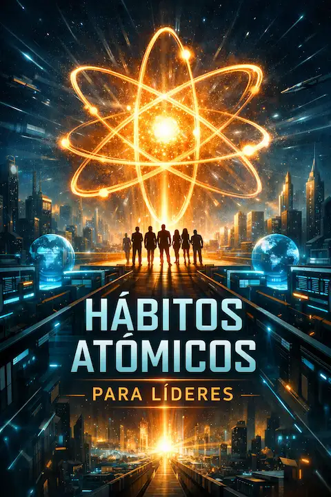 Capa do livro Hábitos Atômicos: Um Método Fácil e Comprovado de Criar Bons Hábitos e Se Livrar dos Maus, de James Clear