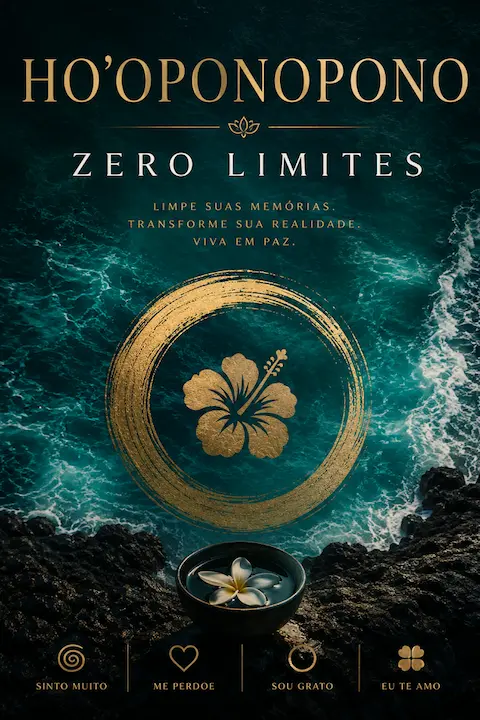 Capa do livro Limite Zero, de Joe Vitale e Ihaleakalá Hew Len