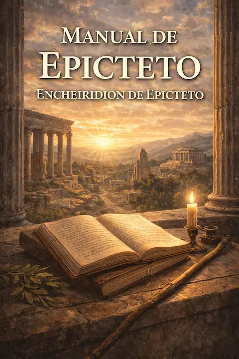 Capa do livro Manual de Epicteto, de Epicteto