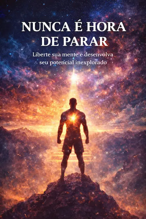 Capa do livro Nunca é Hora de Parar, de David Goggins