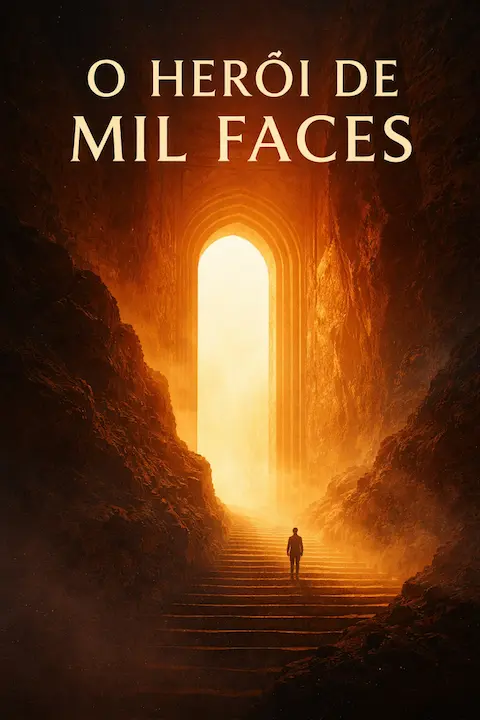 Capa do livro O Herói de Mil Faces, de Joseph Campbell