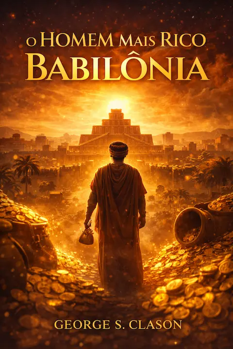 Capa do livro O Homem Mais Rico da Babilônia, de George S. Clason