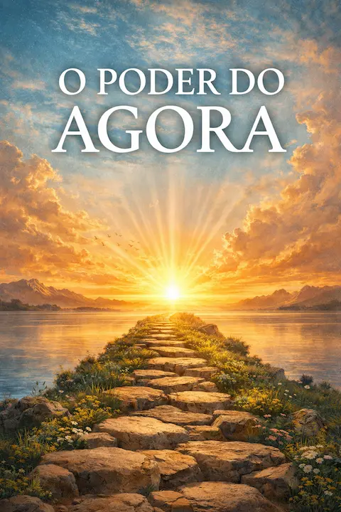 Capa do livro O Poder do Agora, de Eckhart Tolle