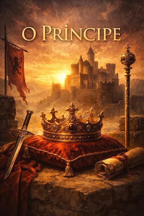 Capa do livro O Príncipe, de Nicolau Maquiavel