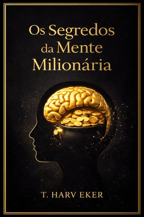Capa do livro Os Segredos da Mente Milionária, de T. Harv Eker