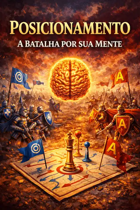 Capa do livro Posicionamento: A Batalha por Sua Mente, de Al Ries e Jack Trout