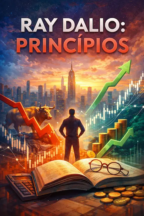 Capa do livro Princípios, de Ray Dalio