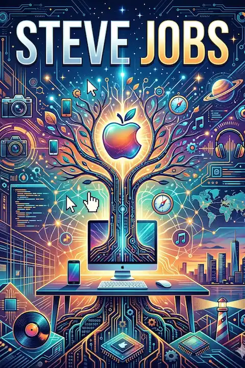Capa do livro Steve Jobs: A Biografia, de Walter Isaacson