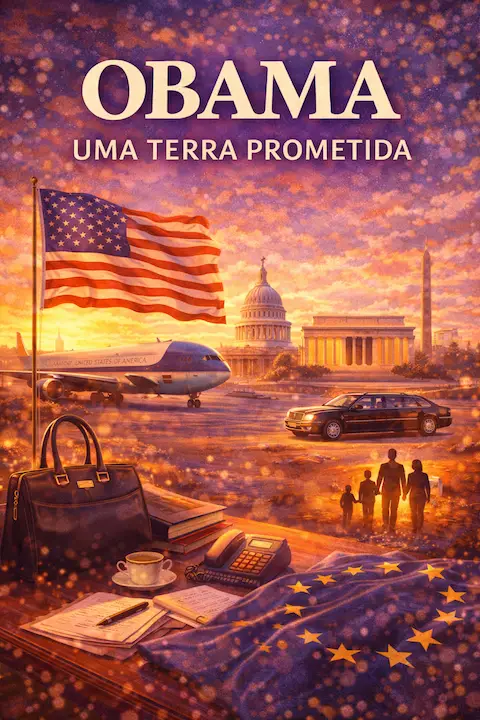 Capa do livro Uma Terra Prometida, de Barack Obama