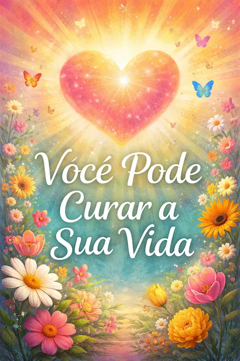 Capa do livro Você Pode Curar Sua Vida, de Louise Hay